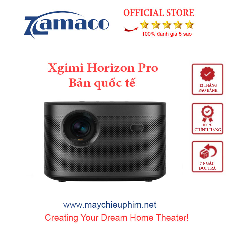 Máy chiếu 4K Xgimi Horizon Pro - Hàng chính hãng, Bản Quốc Tế - ZAMACO AUDIO