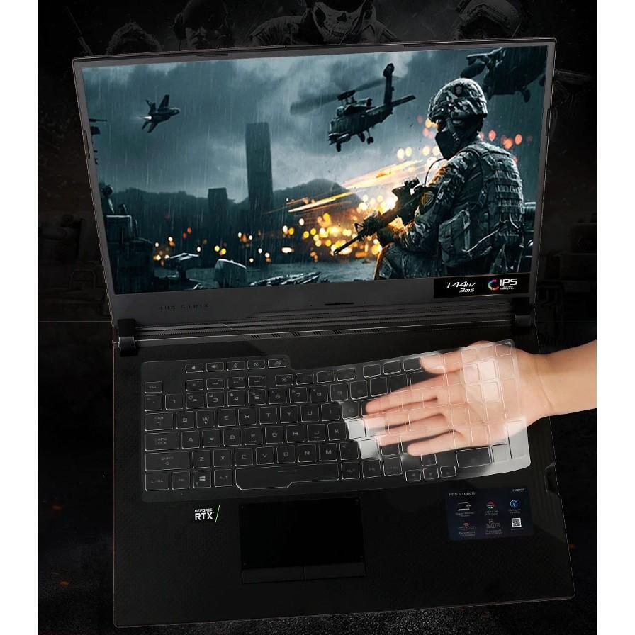 Miếng Phủ Bảo Vệ Bàn Phím dành cho Asus ROG Strix G G731GV G731GU G731GW G731,.. 17.3 Nhựa TPU Cao Cấp