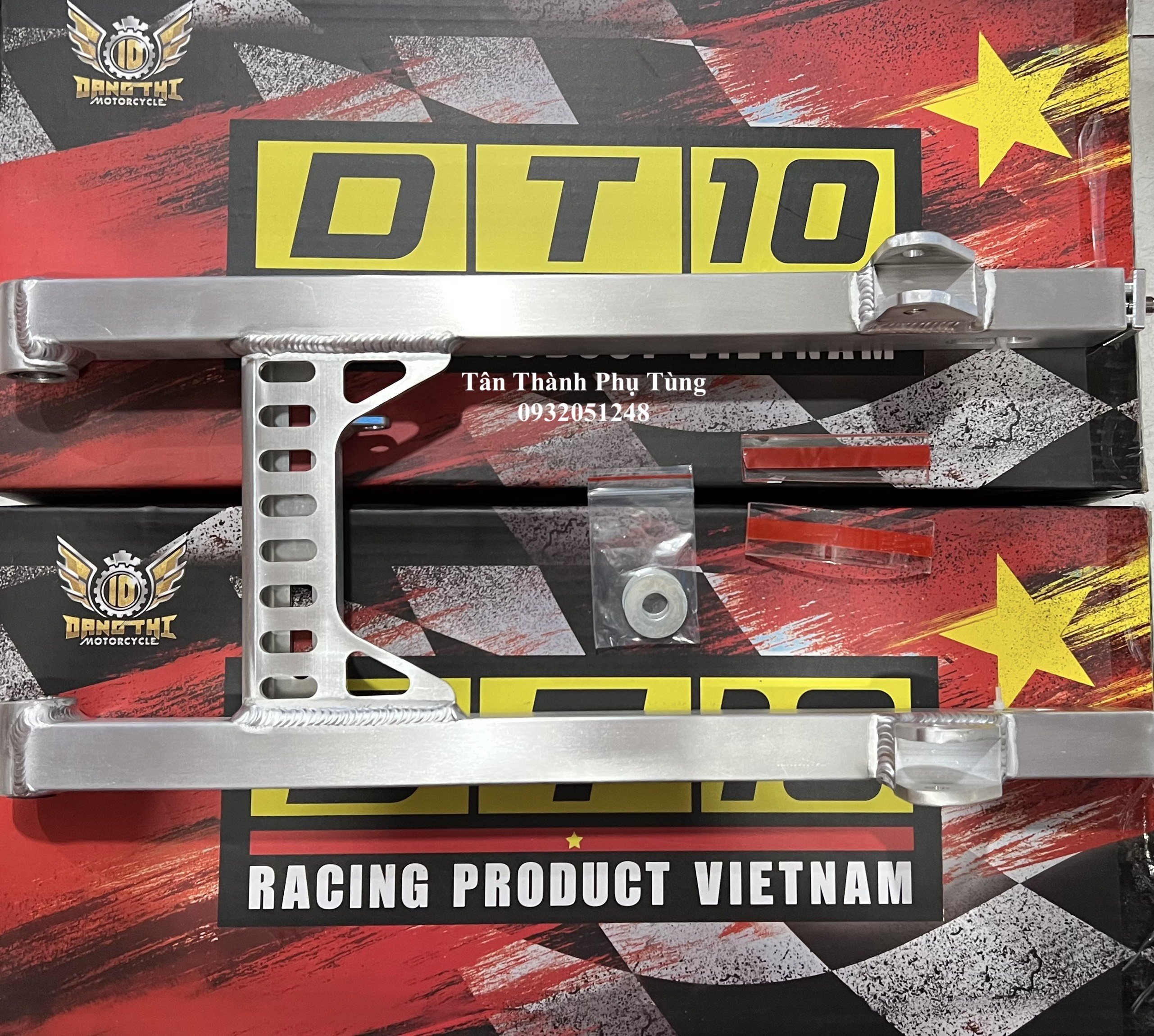 Gấp nhôm DT10 gắn dành cho Sirius