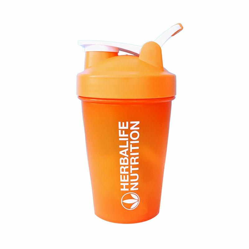 Bình nước, bình lắc, shaker thể thao, tập gym 400ml tối đa 500ml có quả lắc lò xo
