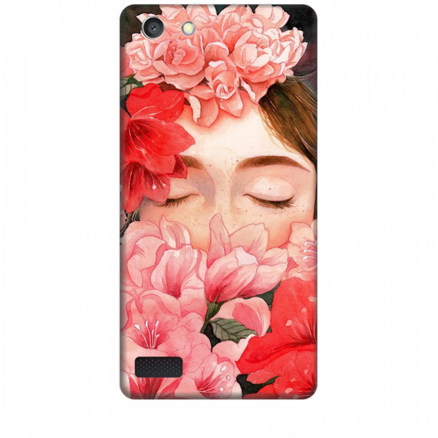 Ốp lưng dành cho điện thoại OPPO NEO 7 Nàng Hoa