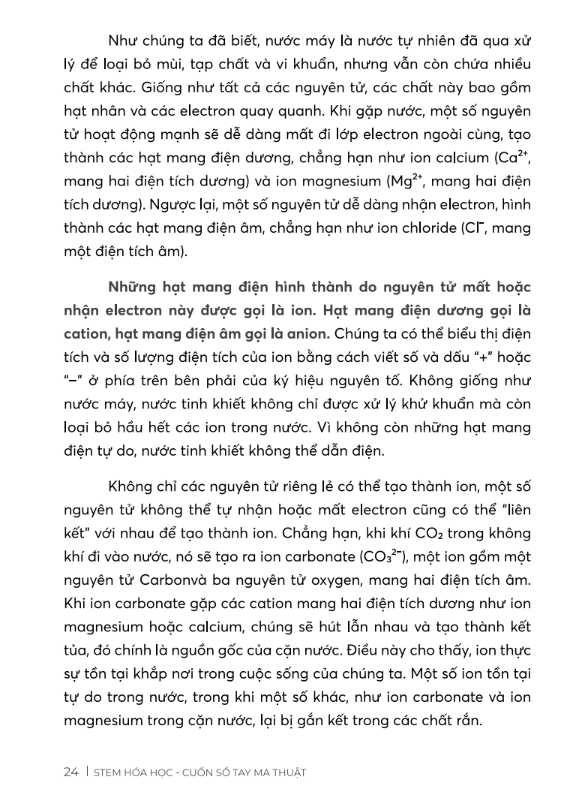 Sách - STEM Hóa Học - Cuốn Sổ Tay Ma Thuật