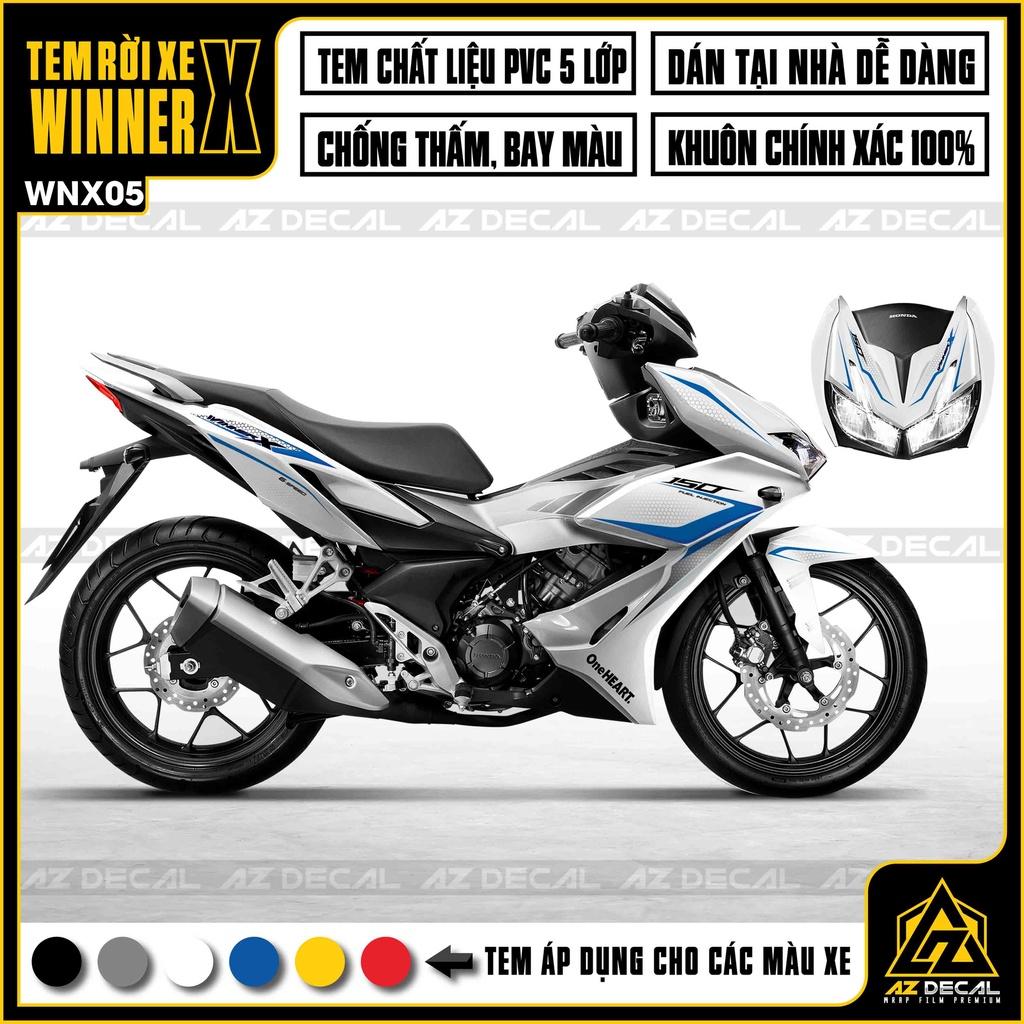 Tem Rời Dán Xe Winner X Chủ Đề One Heart Cực Chất | WNX05 | Decal Chế Xe Máy Chất Liệu Tem PVC Cao Cấp