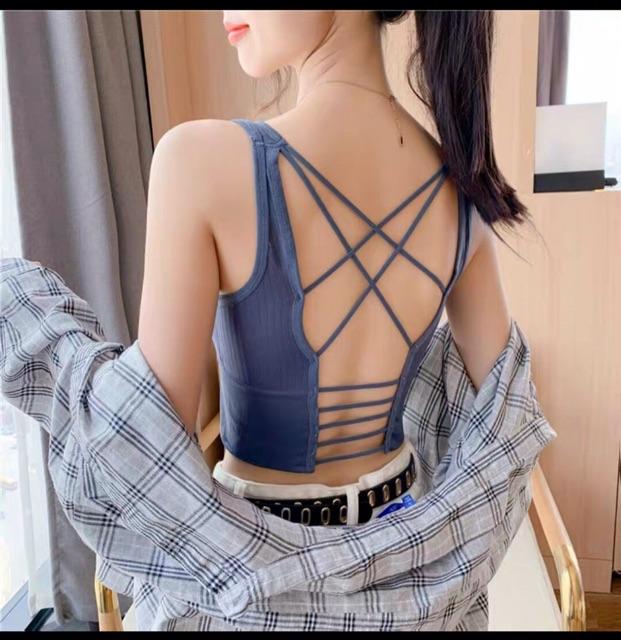 HÓT- BRA đan dây chéo sang chảnh