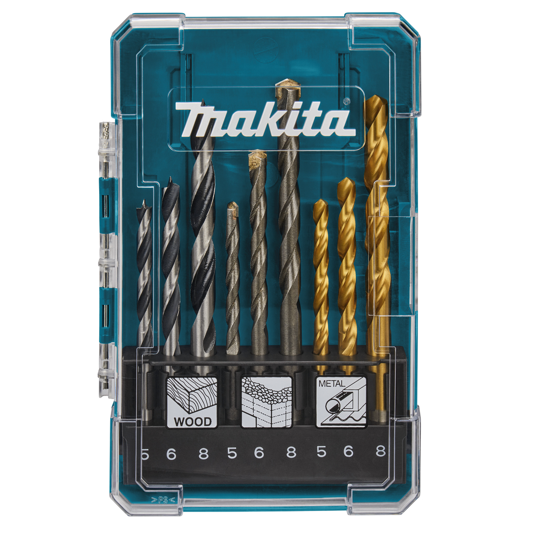 Bộ mũi khoan 9 Cái/bộ  Makita