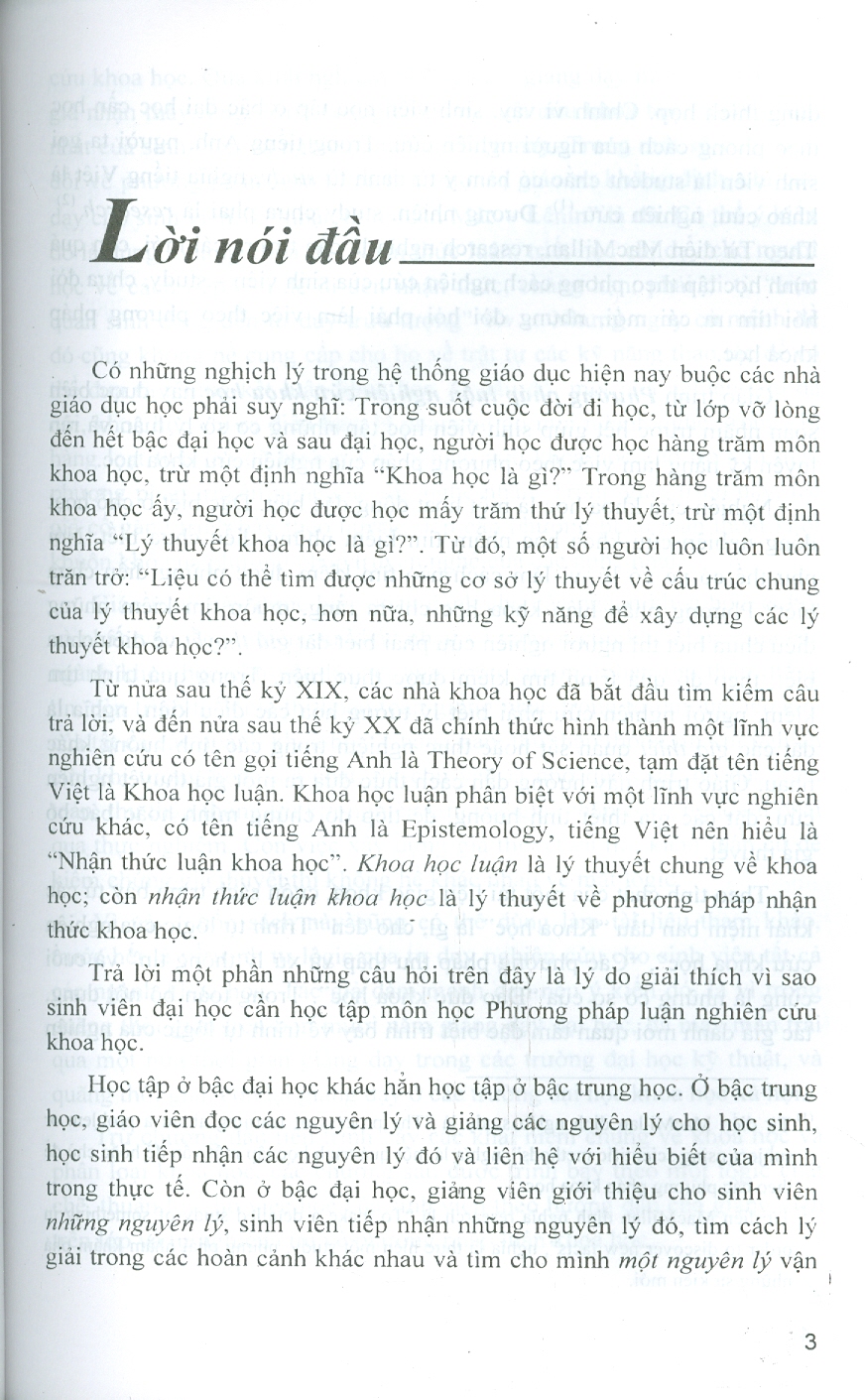 Giáo Trình Phương Pháp Luận Nghiên Cứu Khoa Học (Tái bản) - ảnh 4