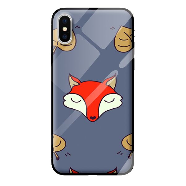 Ốp kính cường lực cho iPhone XS MAX mèo 24 - Hàng chính hãng
