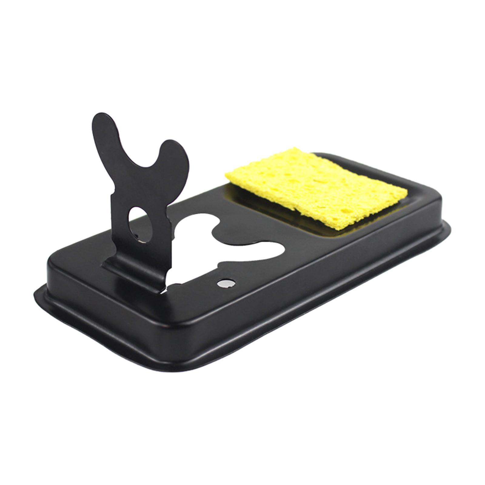 Soldering Iron Stand Compact with Tip Cleaner Sponge Soldering Iron Holder