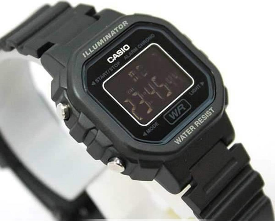 Đồng hồ nữ dây nhựa Casio LA-20WH-1BDF