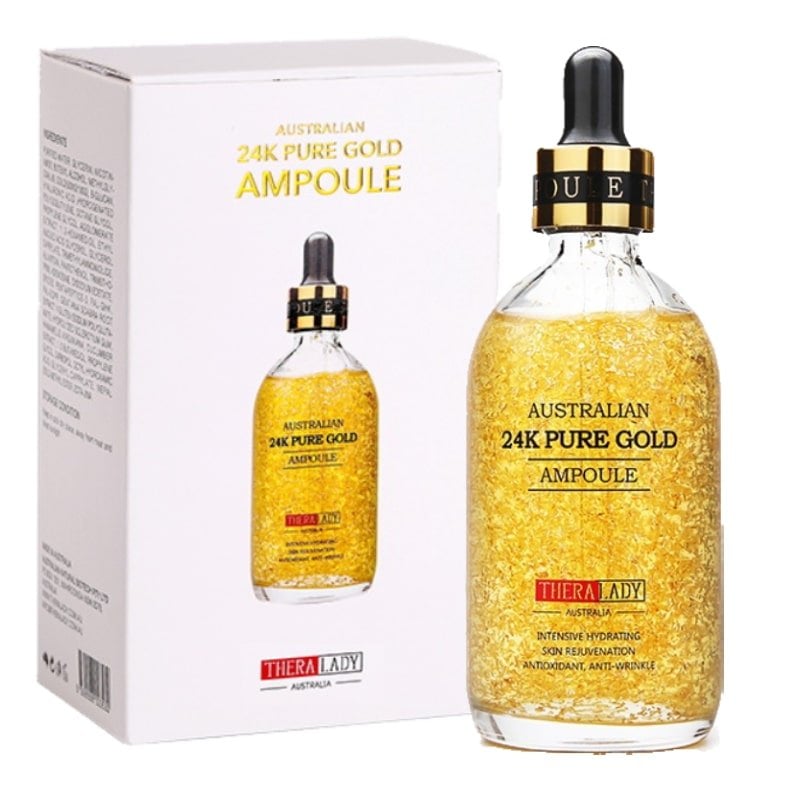 SERUM TINH CHẤT VÀNG 24K PURE GOLD AMPOULE 100ml - THERA LADY