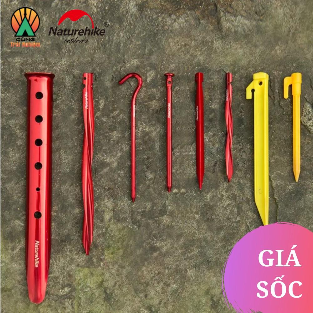 Bộ 6 Móc Lều Cắm Trại Naturehike NH17D027-D bằng Hợp Kim Nhôm