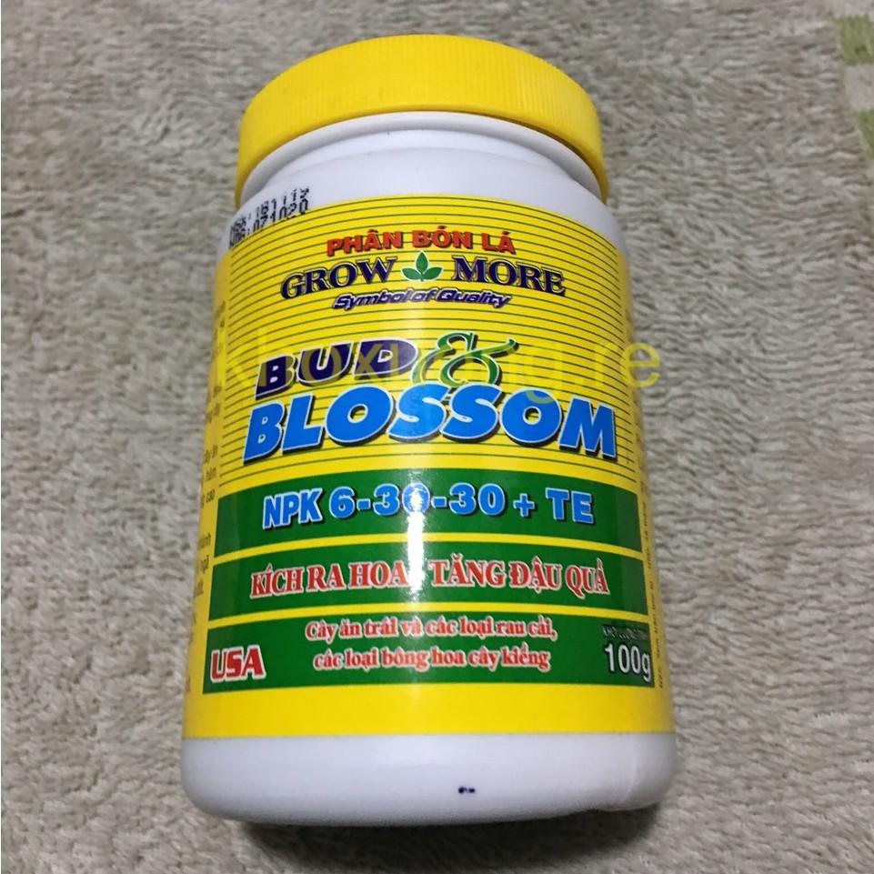 Bộ 3 Phân Bón Lá Grow More (30-10-10), (6-30-30), (20-20-20) 100gr/hủ