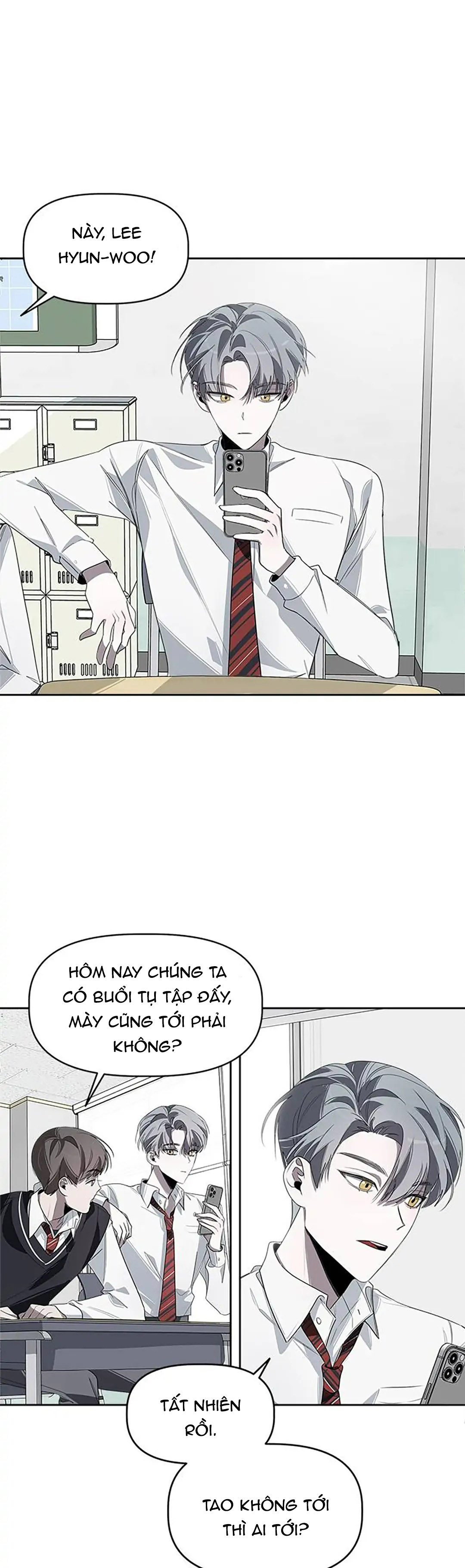 đàn anh thật xấu xa! chapter 1.2 7