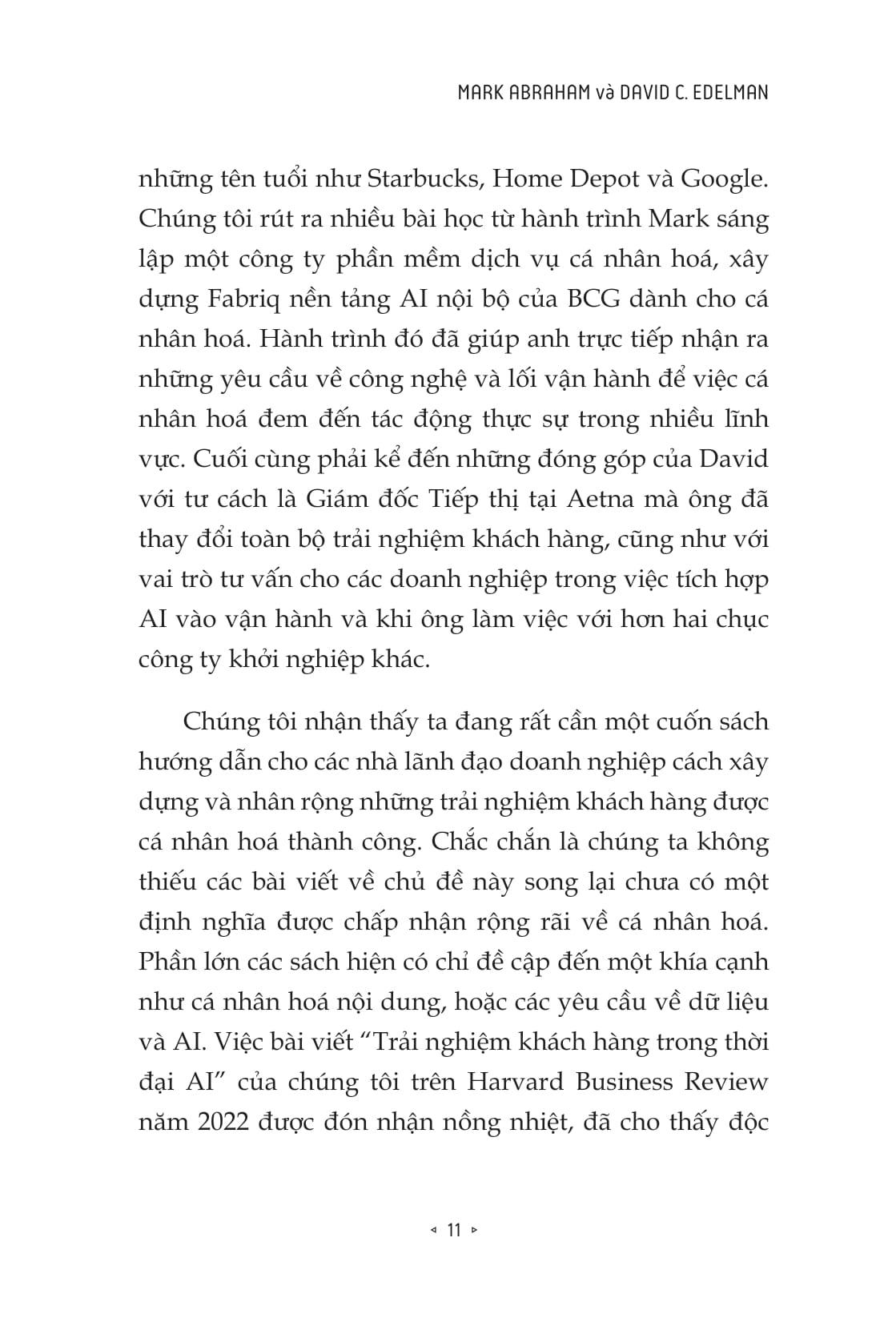 Sách - Chiến Lược Cá Nhân Hóa Trải Nghiệm Khách Hàng Trong Kỷ Nguyên AI