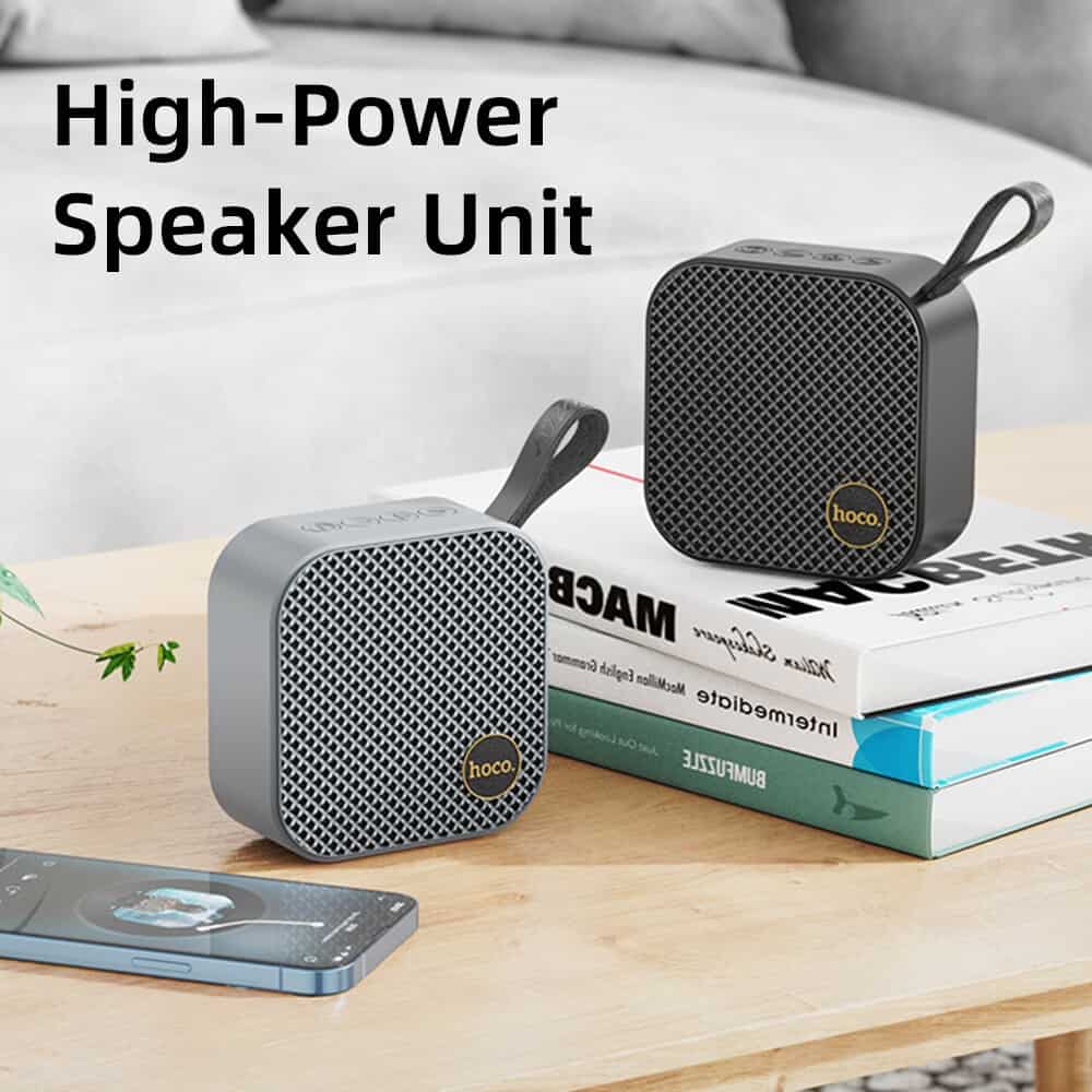 Loa bluetooth Hoco HC22, loa nghe nhạc mini để bàn hỗ trợ khe cắm thẻ nhớ, usb, âm thanh vòm 3D- Hàng chính hãng
