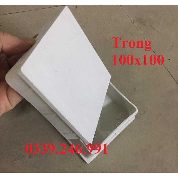 5 chiếc vuông 100x100_bịt trong chụp cao su bịt chân bàn ghế, ống hộp