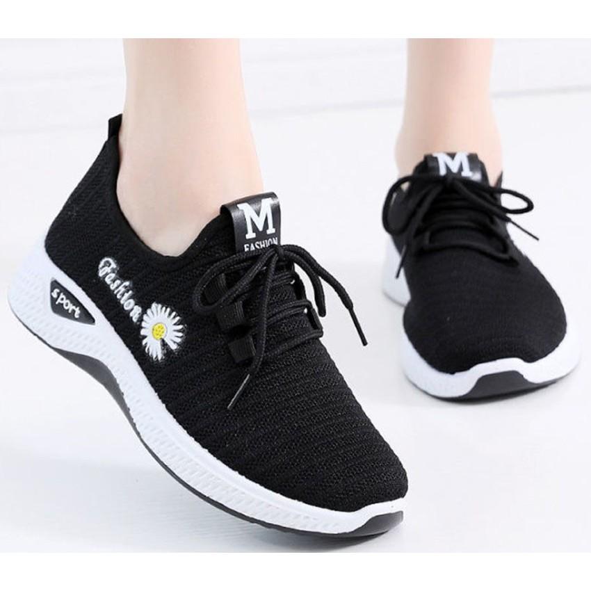 GIÀY NỮ, GIÀY SNEAKER THỂ THAO THỜI TRANG HOA CÚC TNX 23