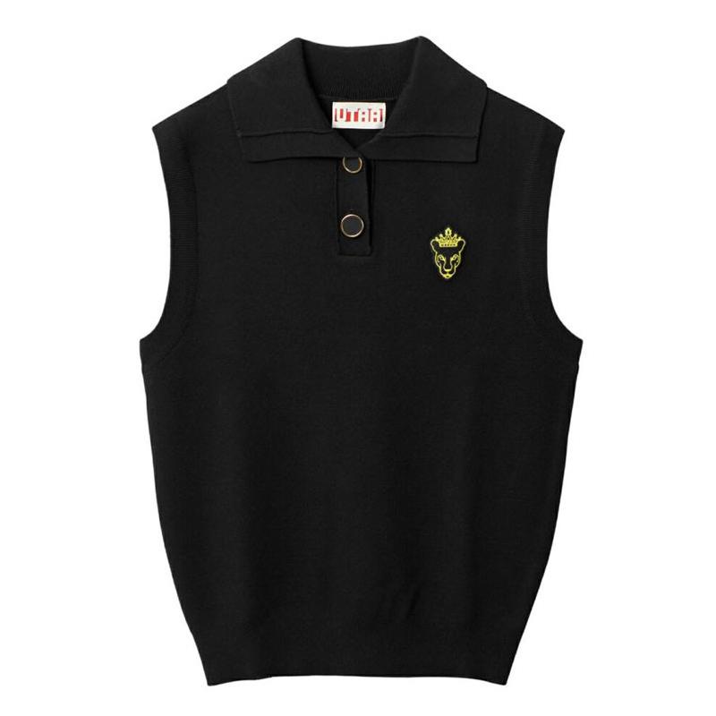 Trang phục golf nữ mới Vest Vest Slim Slim Fit Sport Color: Black Size: L