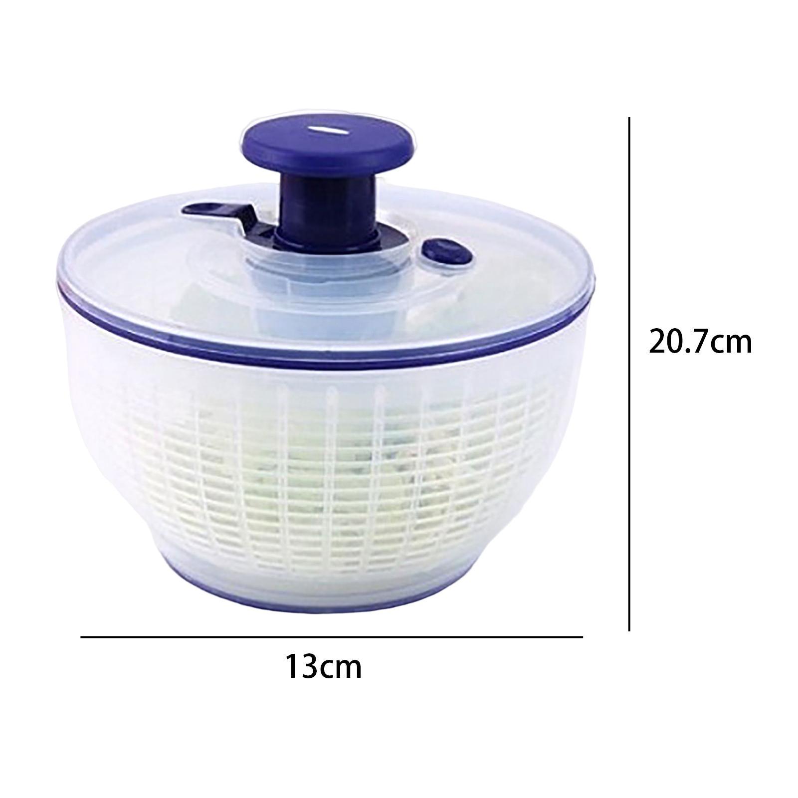 Salad Manual Fruits Vegetables Dryer Drainage Basket