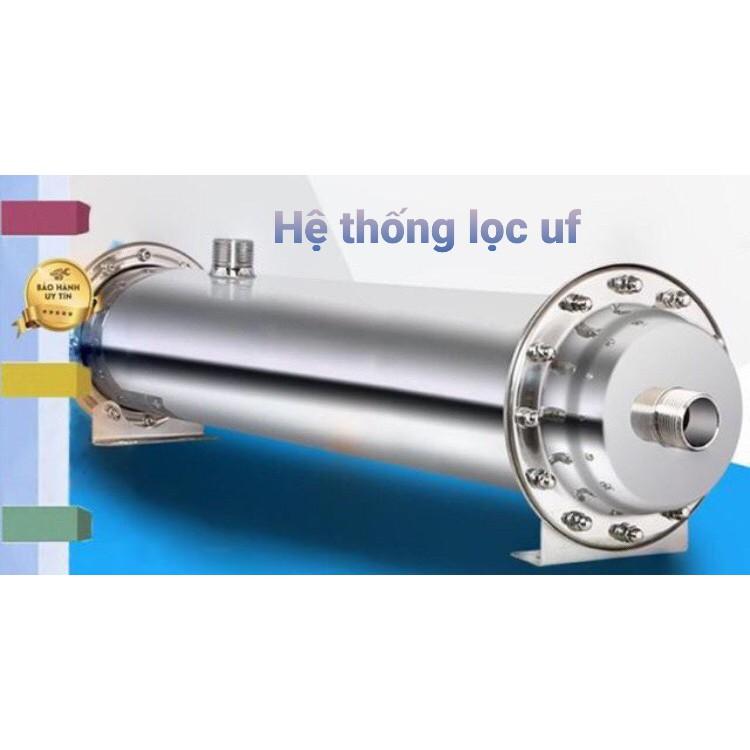 BỘ LỌC NƯỚC UF VỎ INOX  CÔNG SUẤT 2000L/h