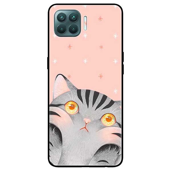 Ốp lưng dành cho Oppo A93 - F17 Pro mẫu Mèo Hồng