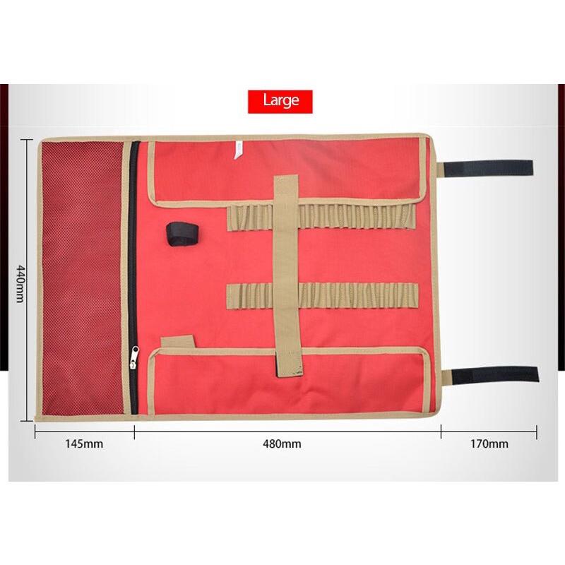 Outdoor Camping Tent Nail Bag Storage Accessories Hammer Wind Rope Tent Pegs Nail Oxford Cloth Storage Bag