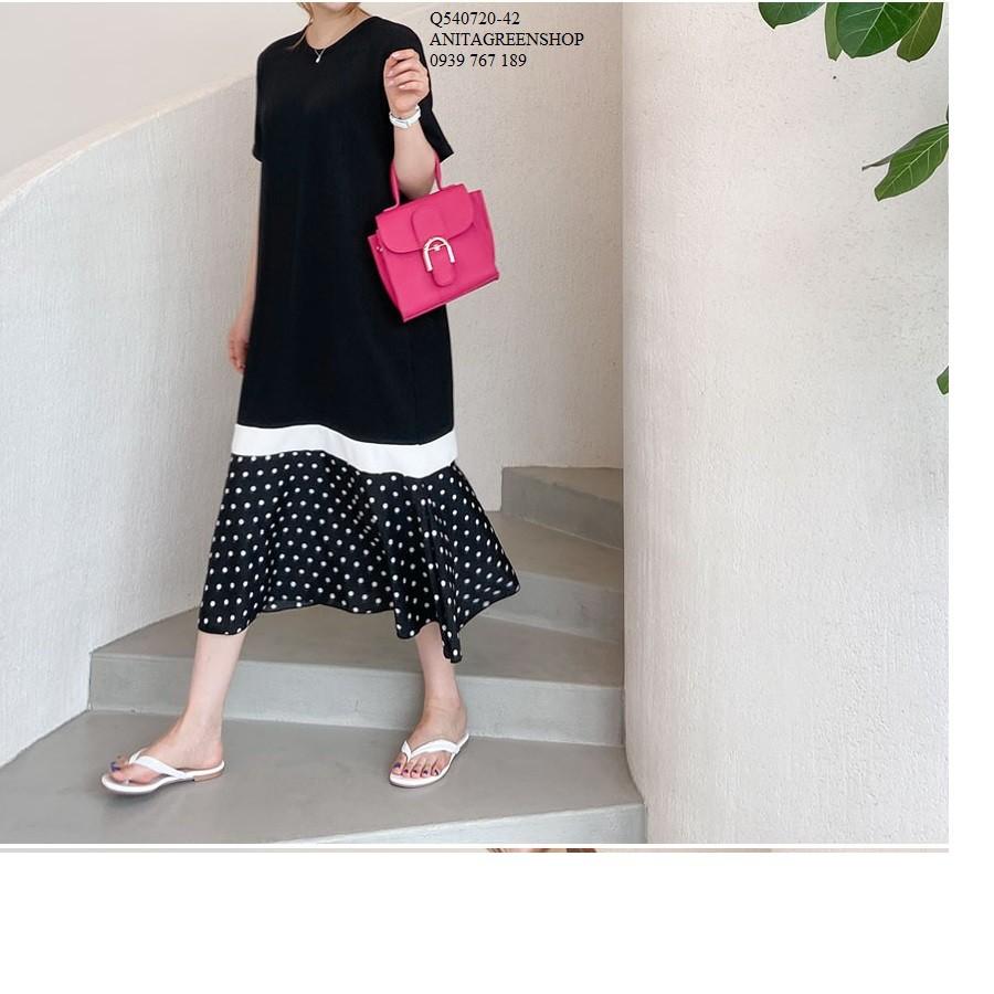 Q540720 ĐẦM THUN SUÔNG ĐUÔI CÁ
