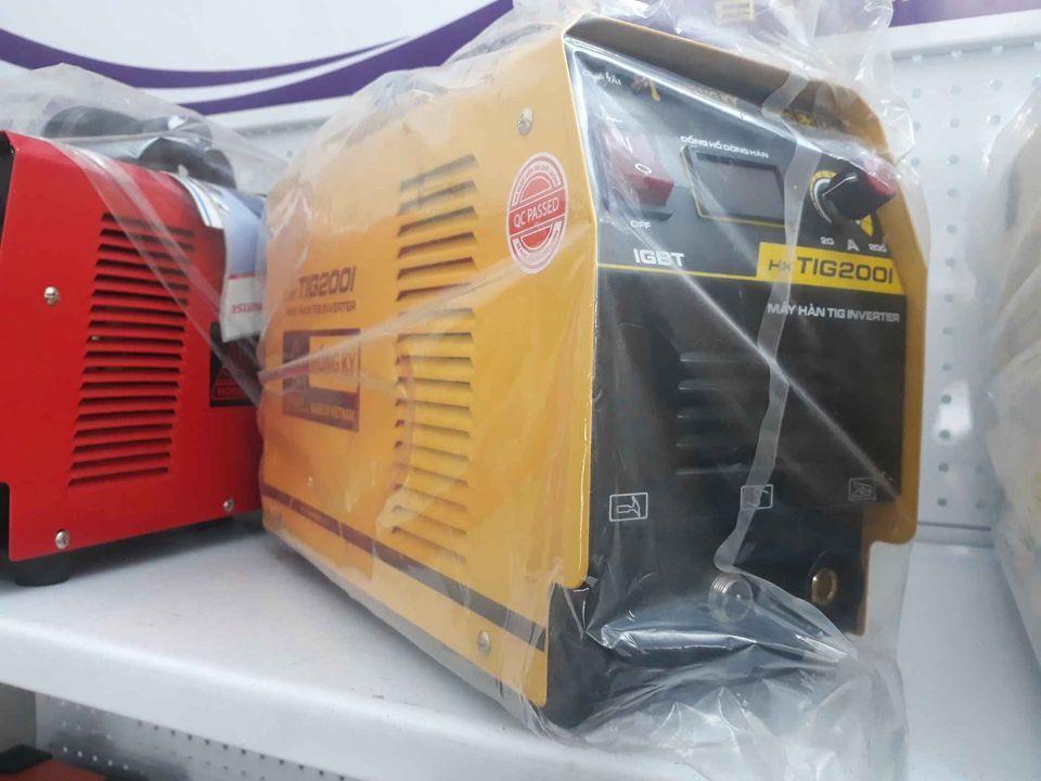 MÁY HÀN TIG DC MỘT CHỨC NĂNG INVERTER 200 AMPE 220V HỒNG KÝ HKTIG200I - HÀNG CHÍNH HÃNG