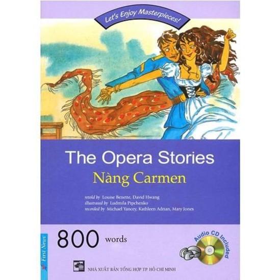Happy Readers Nàng Carmen 800 Words Kèm Cd - Ban Quyên