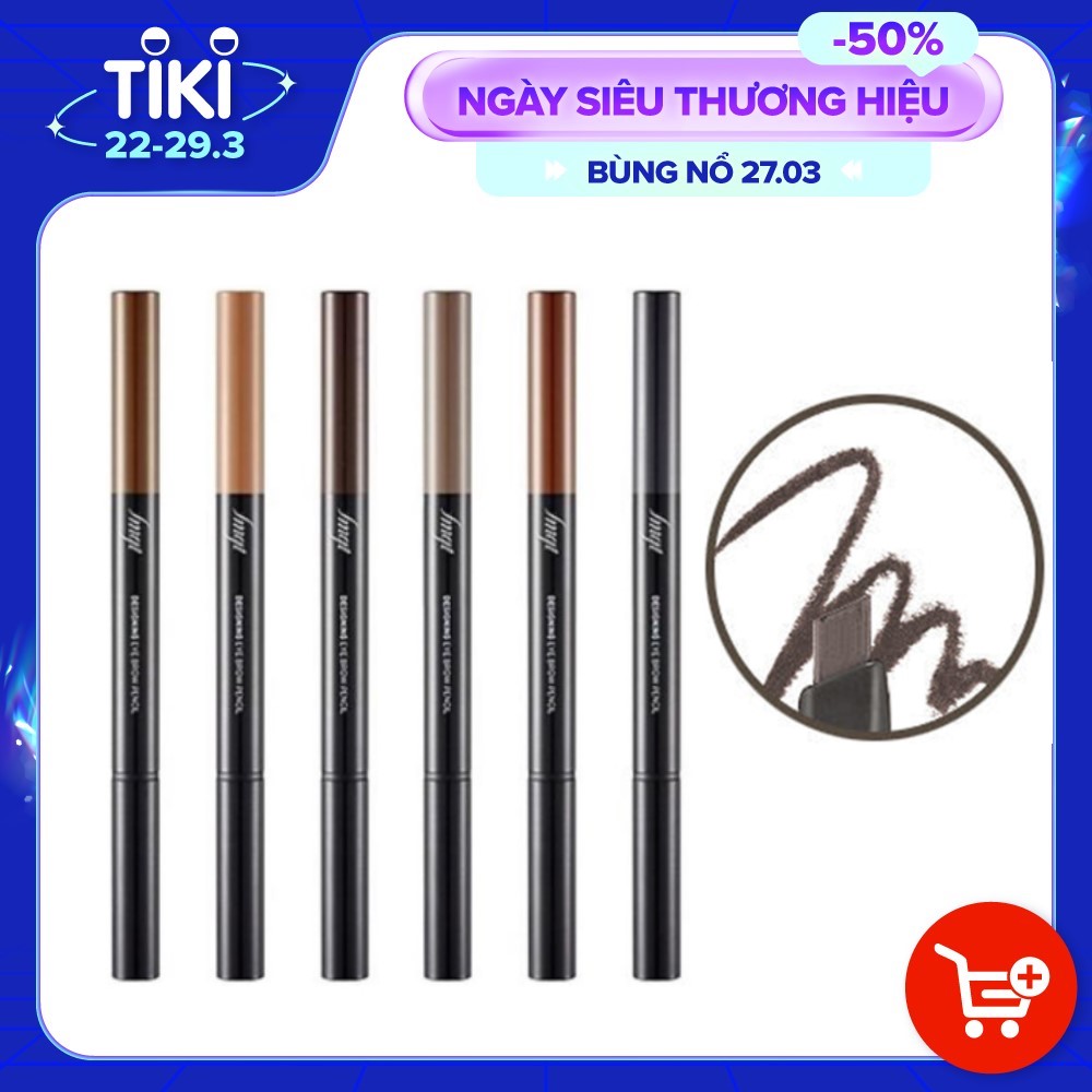 Chì Kẻ Mày The Face Shop Designing Eyebrow Pencil 34200599 (0.3g)