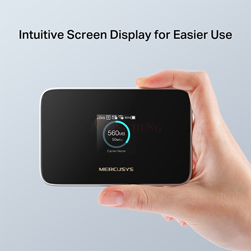 Bộ mở rộng sóng Wifi 6 4G LTE Mercusys dành cho Mobile Wifi MT115 - Hàng chính hãng