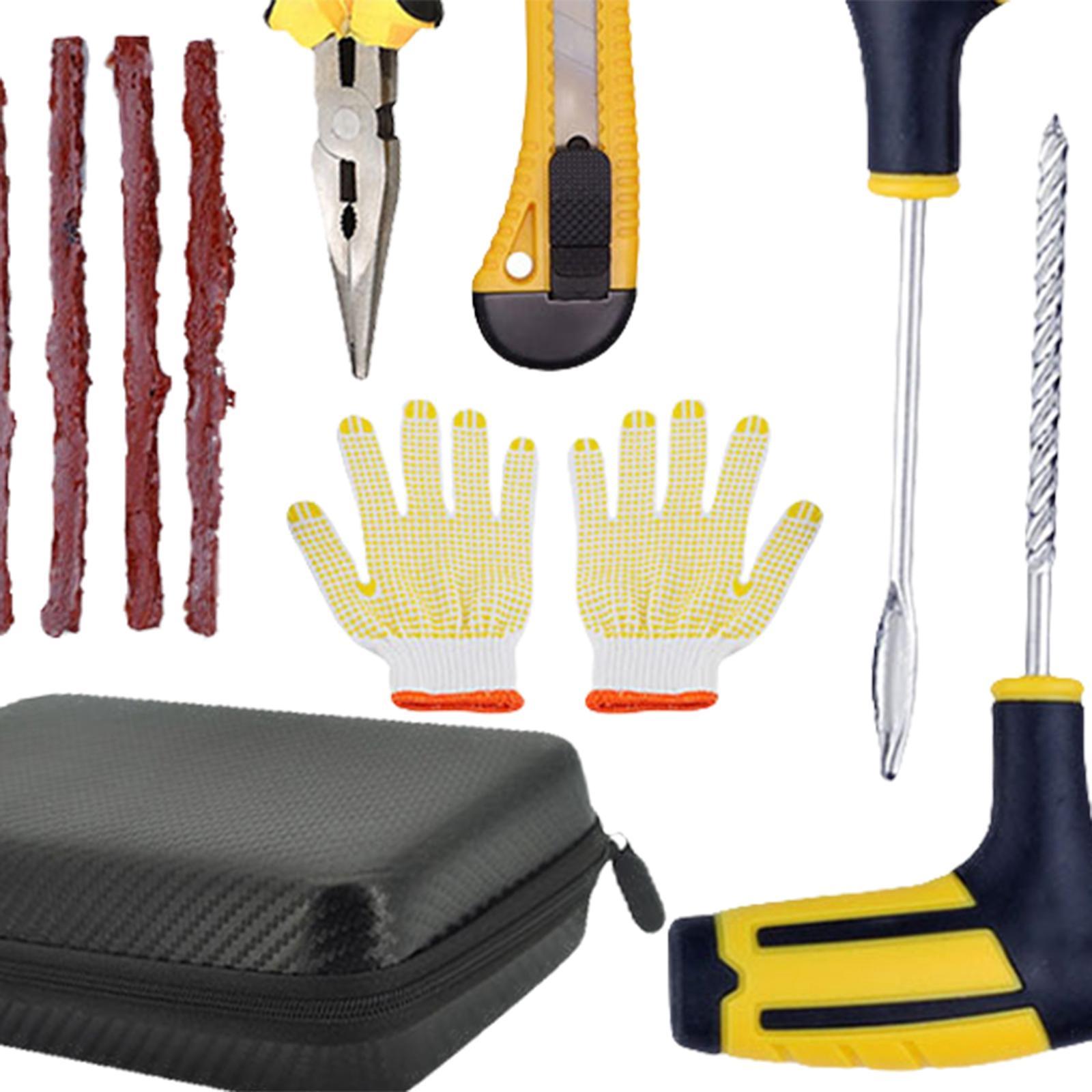 Professional Tire Repair Tools Tyre Puncture Repair Kit for Motorcycle