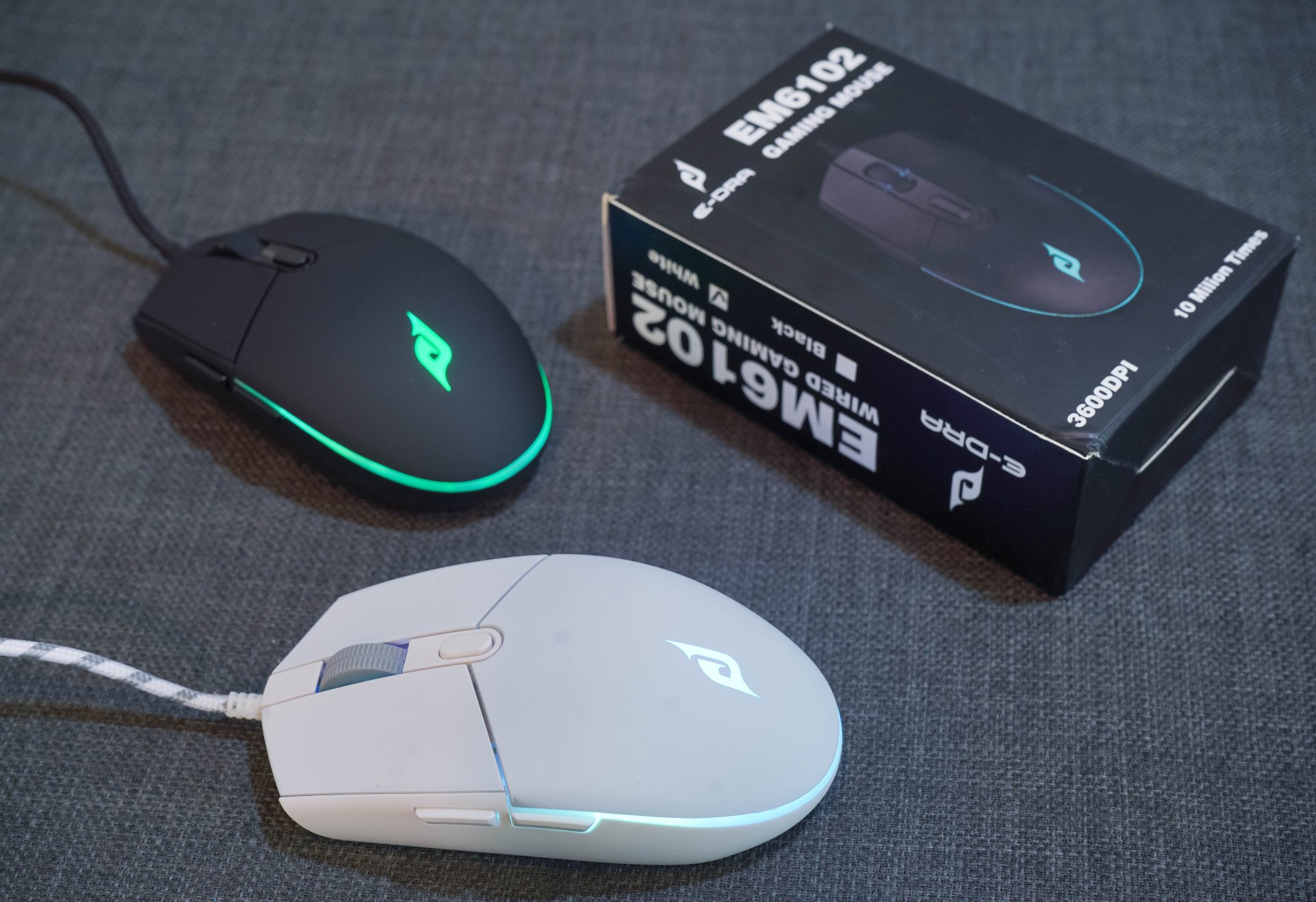 Chuột Máy Tính - Computer Mouse Gaming E-Dra EM6102 - Hàng Chính Hãng