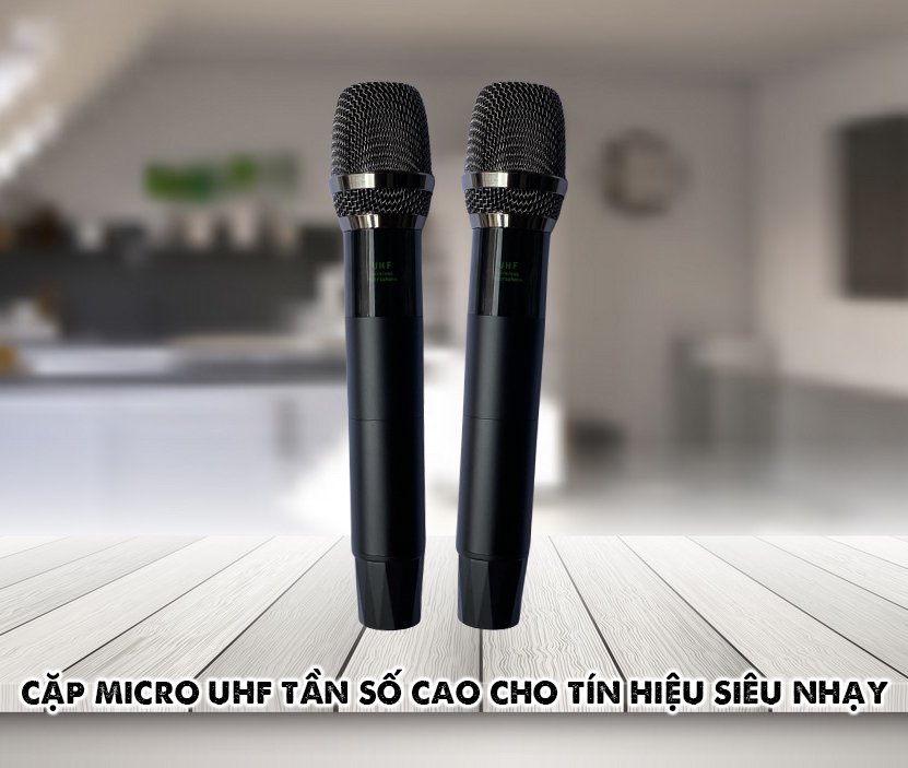 Siêu phẩm   loa karaoke bluetooth di động cao cấp công suất 150 bass siêu trầm 2 cổng livestream đủ hiệu ứng độc lạ kèm 2 micro không dây hàng chính hãng