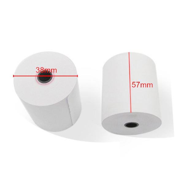 combo 10 cuộn giấy in hóa đơn Hansol k57x38 mm