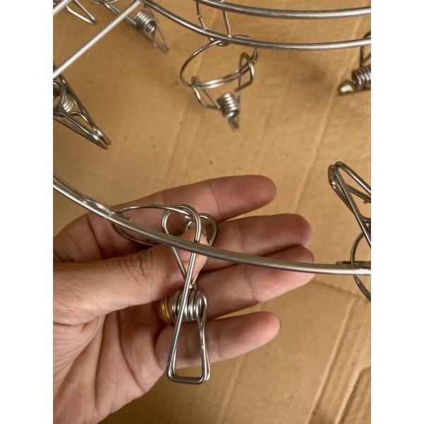 Móc tròn ,móc chùm inox loại dày, chắc chắn, cực bền