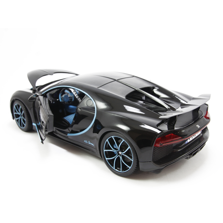 Mô Hình Xe Bugatti Chiron 1:18 Bburago -MH18-11040BK