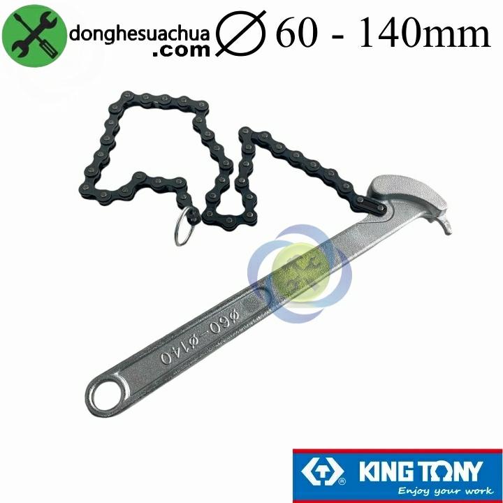 Cờ lê xích Kingtony 3204 (đường kính quấn xích 60-140mm)