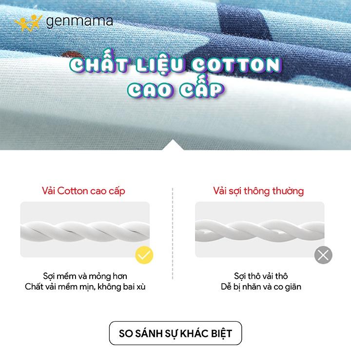 Quây cũi hoàng gia cho bé, quây cotton 4 xung quanh cũi kèm đệm, gối kích thước dài 100 rộng 56cm kiểu dáng mới 2022