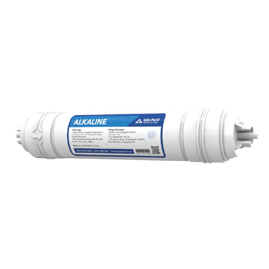Lõi lọc chức năng Hòa Phát số 10 Alkaline - Hàng chính hãng