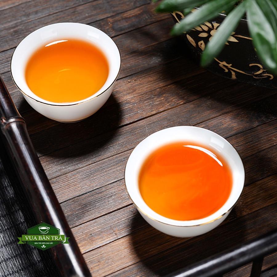 Bộ Ấm Chén Uống Trà Gốm Sứ Bạch Định Thấu Quang Cao Cấp