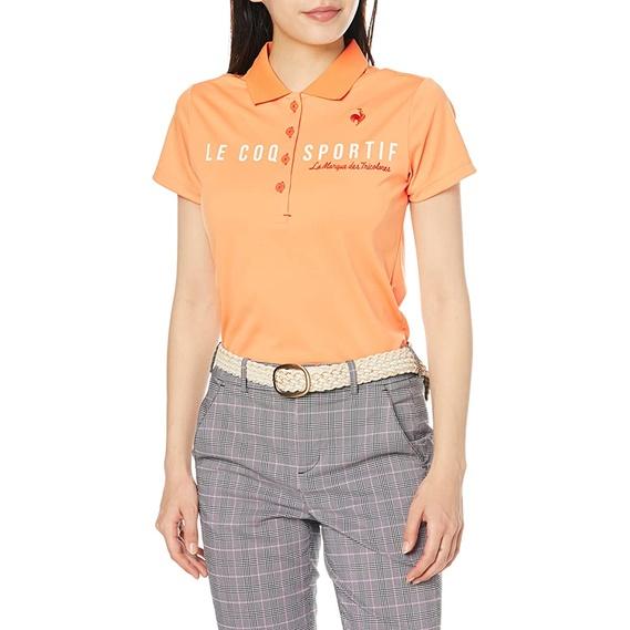 Áo Polo Thể Thao Ngắn Tay Nữ LeCoq Golf QGWTJA06-OR00