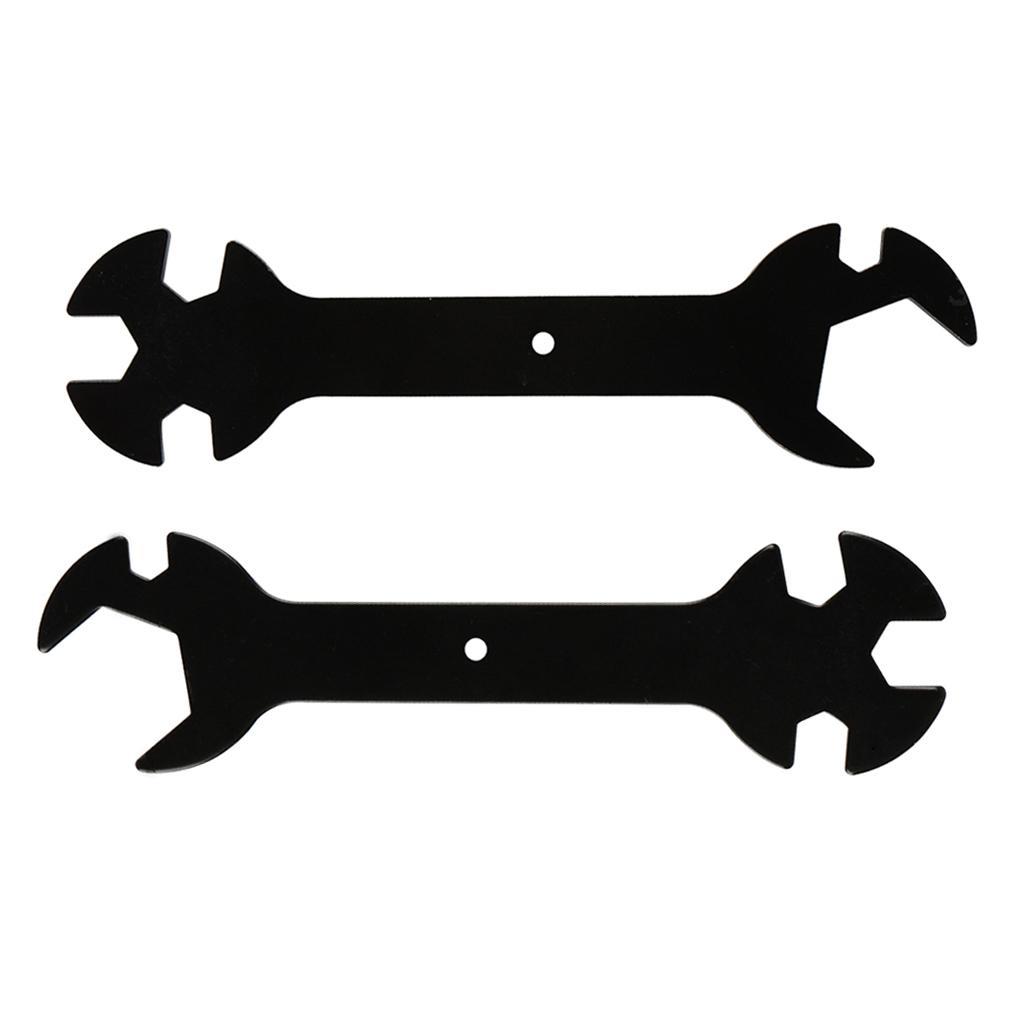 Parts Tool Wrench Stay 5.7mm to 20.2mm Steel Spanner Black