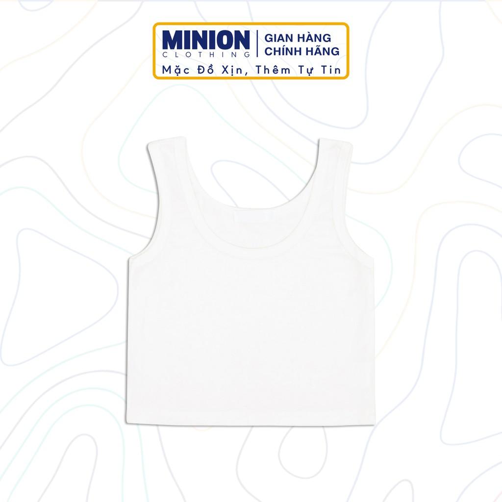 Áo croptop ba lỗ MINION CLOTHING dáng ôm co giãn chất thun xịn cao cấp phong cách Ulzzang Streetwear Hàn Quốc A3213