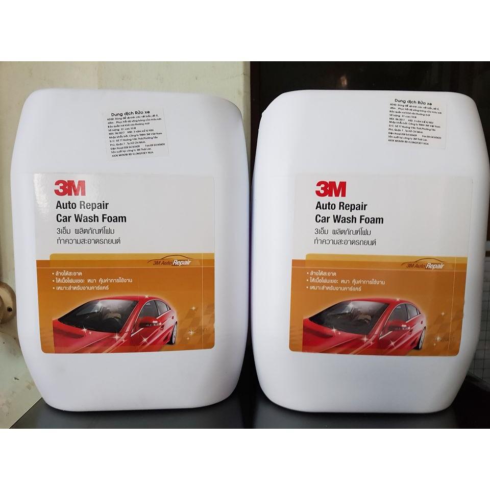 Xà bông bọt tuyết rửa xe 3M Car Wash Foam can 10L