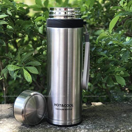 BÌNH GIỮ NHIỆT INOX HOT AND COOL 600ML