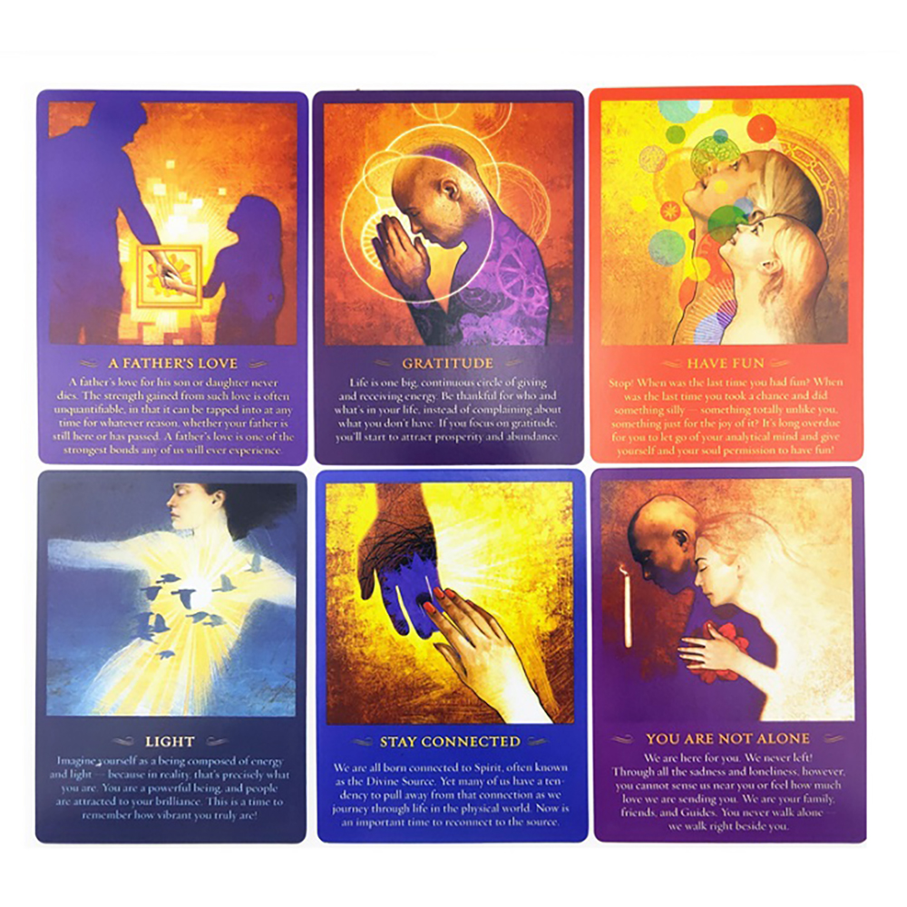 Bộ Bài Oracle The Spirit Message 50 Lá Bài Đá Thanh Tẩy