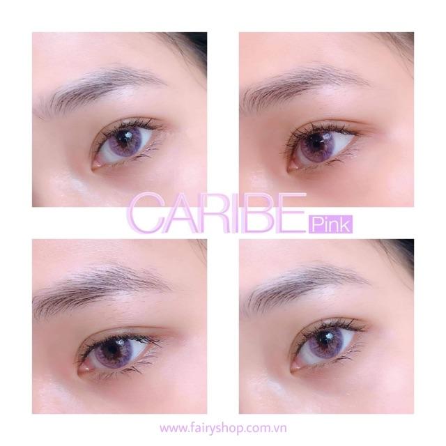 Hình ảnh Kính Áp Tròng Caribe Pink 14.0mm - FAIRY SHOP CONTACT LENS - độ 0 đến 8 silicone hydrogel