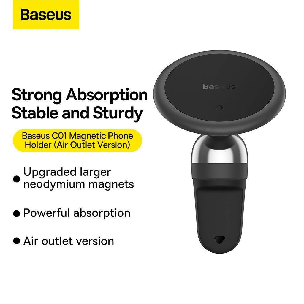 Giá đỡ điện thoại xoay 360 độ Baseus C01 Magnetic Phone Holder- hàng chính hãng