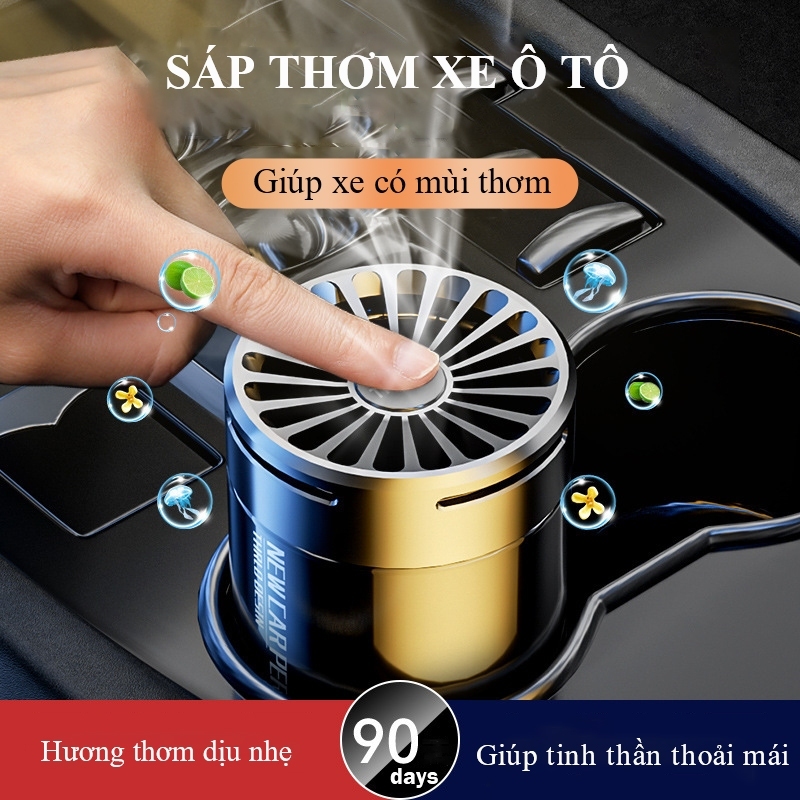 Sáp Thơm Khử Mùi Ô Tô Chiết Xuất Từ Thiên Nhiên | Sáp Thơm Khử Mùi Khó Chịu, Mùi Nội Thất Xe, Mùi Thức Ăn